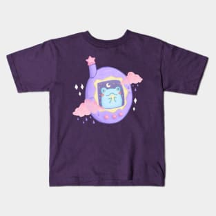 Tamagotchi Frog Retro Kids T-Shirt